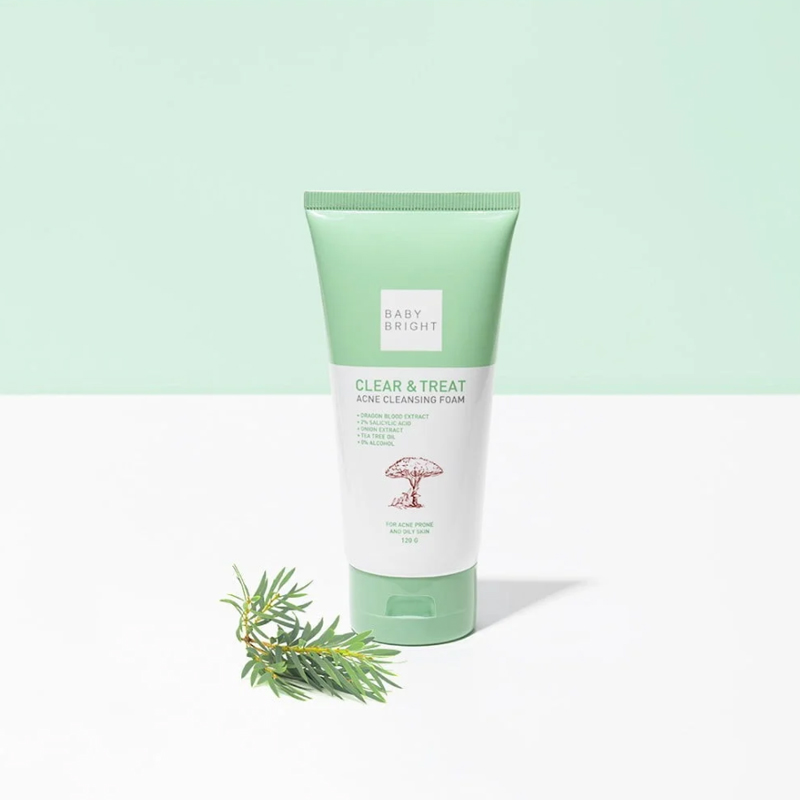 Baby Bright Clear & Treat Acne Cleansing Foam 120g (In Bangladesh) Baby Bright Clear & Treat Acne Cleansing Foam 120g (In Bangladesh)