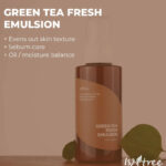Isntree Green Tea Fresh Emulsion 120ml - Image 2