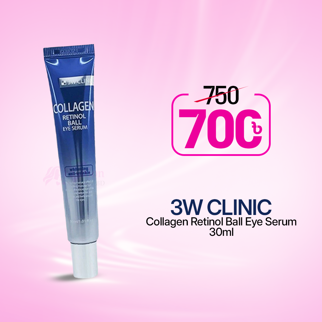 3W-Clinic-Collagen-Retinol-Ball-Eye-Serum-30ml 3W Clinic Collagen Retinol Ball Eye Serum 30ml - Image 1
