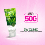 3W Clinic Green Tea Cleansing Foam- 100ml