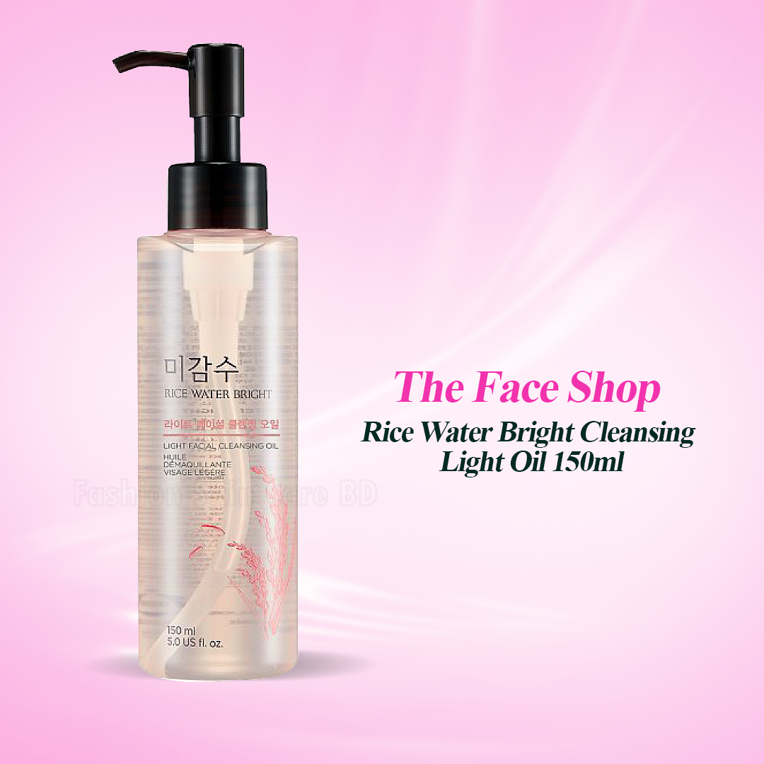 The Face Shop Rice Water Bright Cleansing Light Oil 150ml The Face Shop Rice Water Bright Cleansing Light Oil 150ml - Image 1