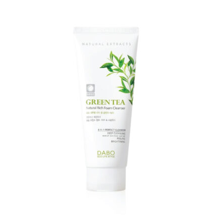 Dabo Green Tea Natural Rich Foam Cleanser 180 ml (In Bangladesh)