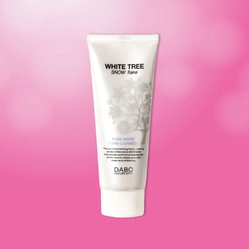 Dabo White Tree Snow Flake Pure White Foam Cleanser 150 ml (In Bangladesh) Dabo White Tree Snow Flake Pure White Foam Cleanser 150 ml (In Bangladesh)