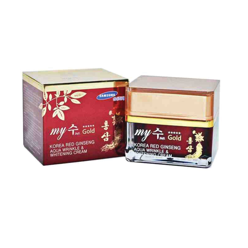 Korea Red Ginseng Aqua Wrinkle & Whitening Cream 50 ml (In Bangladesh) Korea Red Ginseng Aqua Wrinkle & Whitening Cream 50 ml (In Bangladesh)