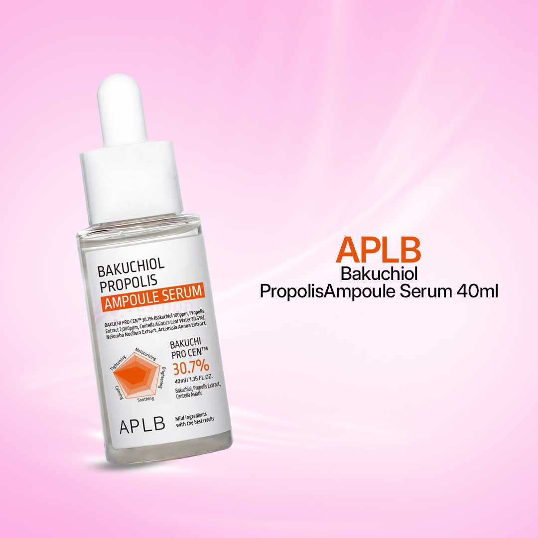 APLB-Bakuchiol-Propolis-Ampoule-Serum-40ml APLB Bakuchiol Propolis Ampoule Serum 40ml - Image 1