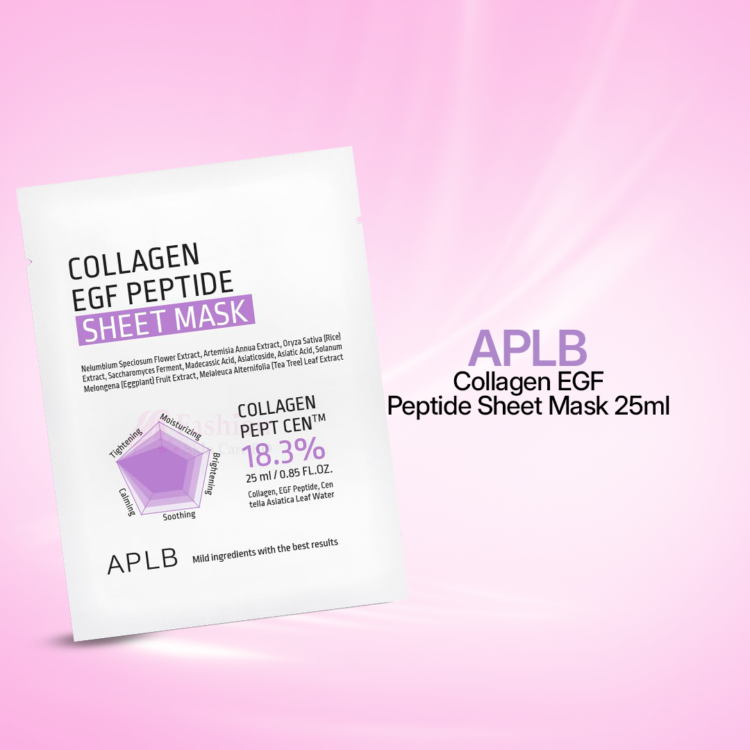 APLB-Collagen-EGF-Peptide-Sheet-Mask-25ml APLB Collagen EGF Peptide Sheet Mask 25ml - Image 1