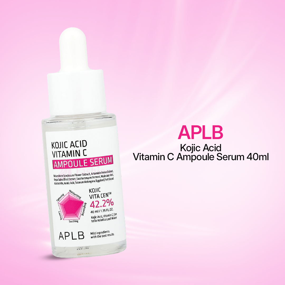 APLB-Kojic-Acid-Vitamin-C-Ampoule-Serum-40ml APLB Kojic Acid Vitamin C Ampoule Serum 40ml - Image 1