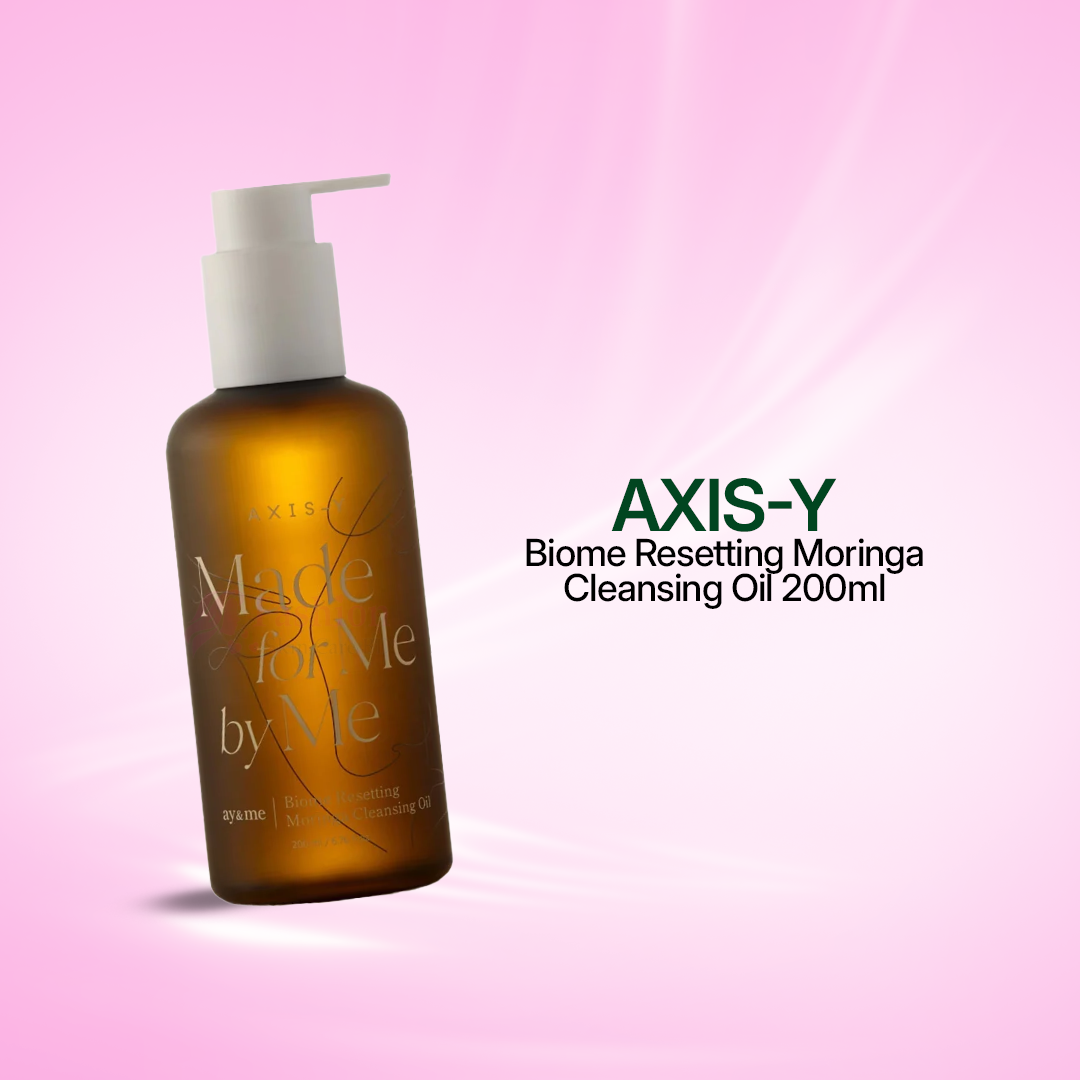 AXIS-Y-Biome-Resetting-Moringa-Cleansing-Oil-200ml AXIS-Y Biome Resetting Moringa Cleansing Oil 200ml - Image 1