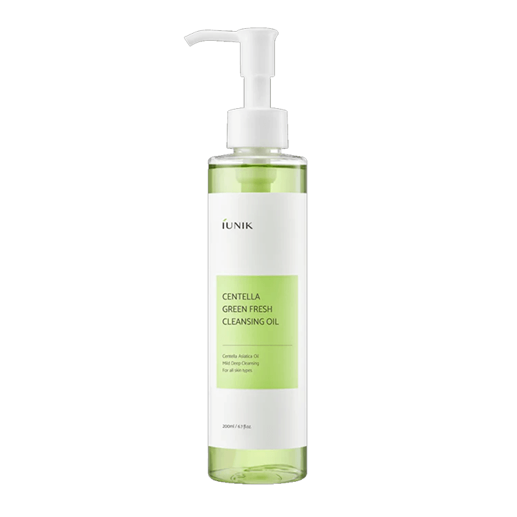 IUNIK_Centella_Green_Fresh_Cleansing_Oil-new iUNIK Centella Green Fresh Cleansing Oil 200ml - Image 1