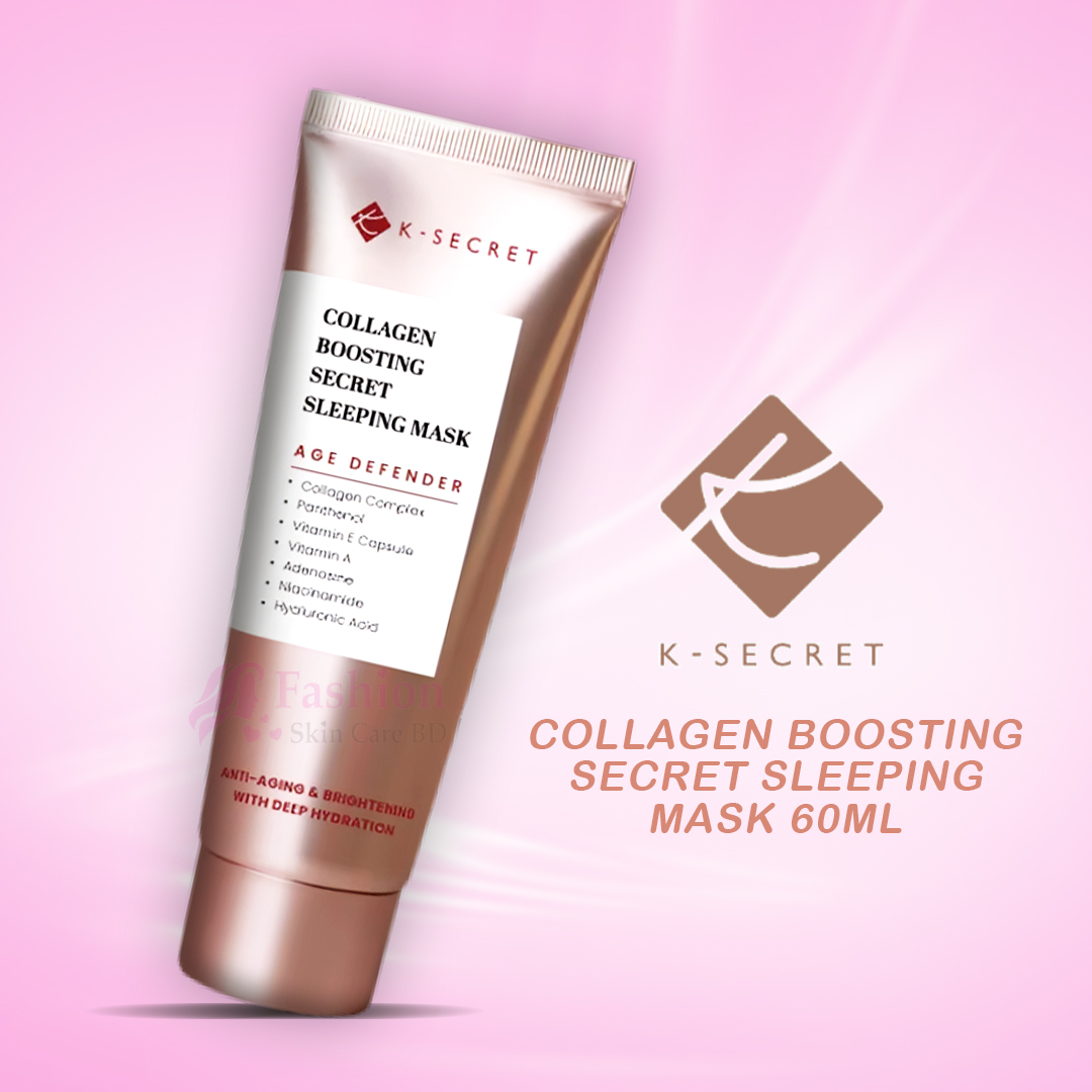 KSECRET Collagen Boosting Secret Sleeping Mask 60ml 2 KSECRET Collagen Boosting Secret Sleeping Mask 60ml - Image 1