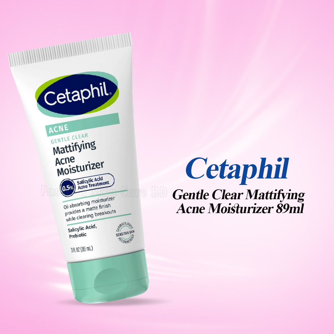 Cetaphil Gentle Clear Mattifying Acne Moisturizer 89ml Cetaphil Gentle Clear Mattifying Acne Moisturizer tube