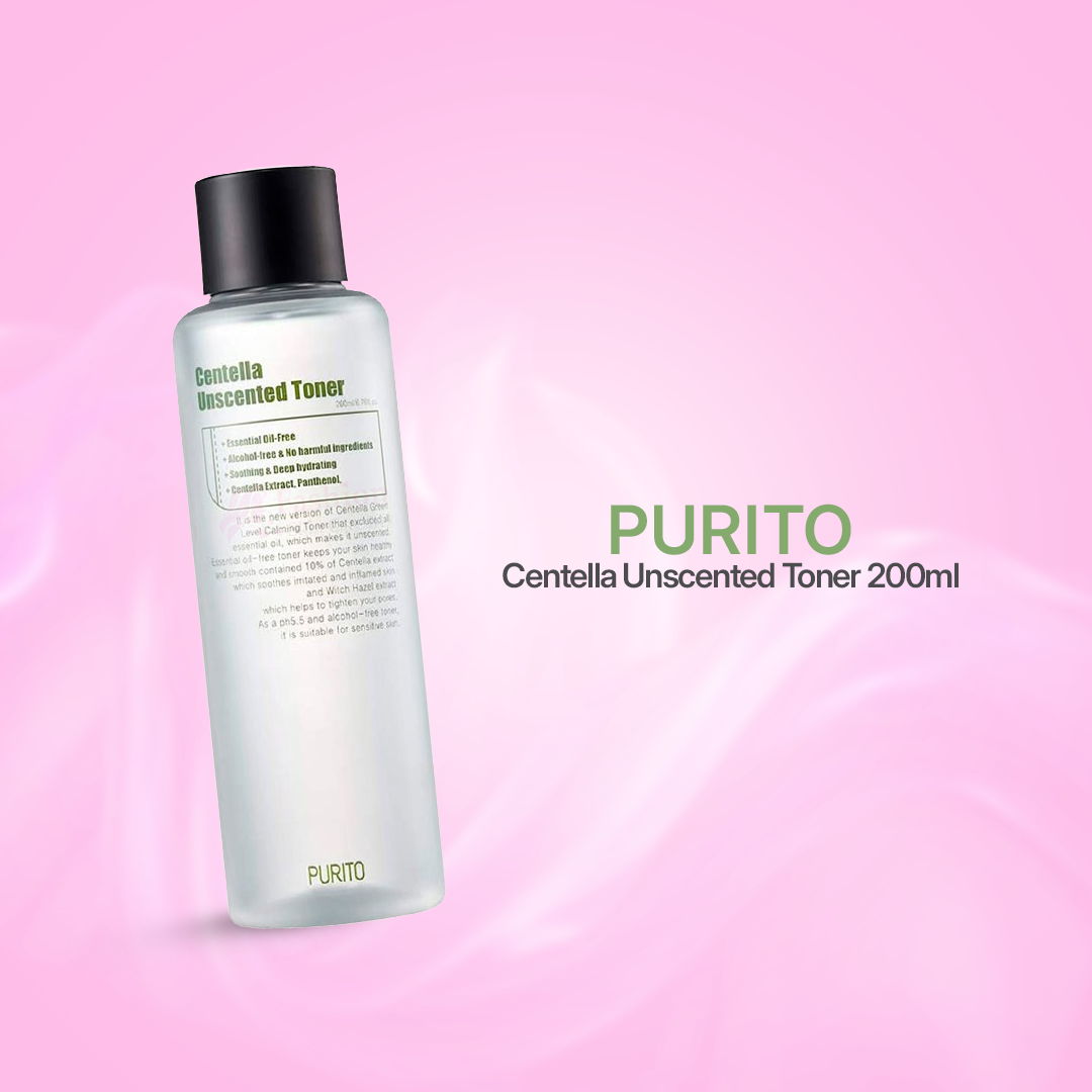 PURITO-Centella-Unscented-Toner-200ml PURITO Centella Unscented Toner 200ml - Image 1